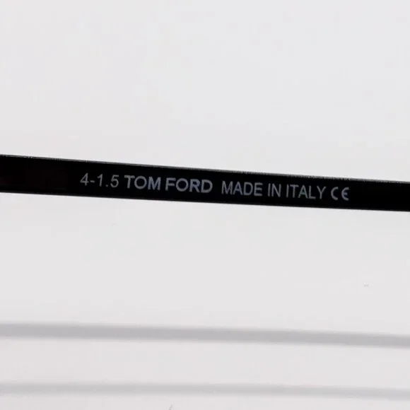 NEW TOM FORD MARCELLO TF419 05N BLACK UNISEX SUNGLASSES TOM FORD FT0419 05N Tom Ford Marcello Green Gold Rectangular Black Unisex  main image 4